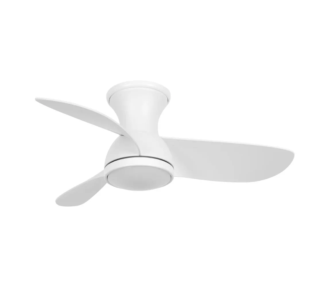 Lucci Air 51307149 - LED stmievateľný látor SYROS II LED/18W/230V CCT priemer 76 cm biela + diaľkové ovládanie 51307149
