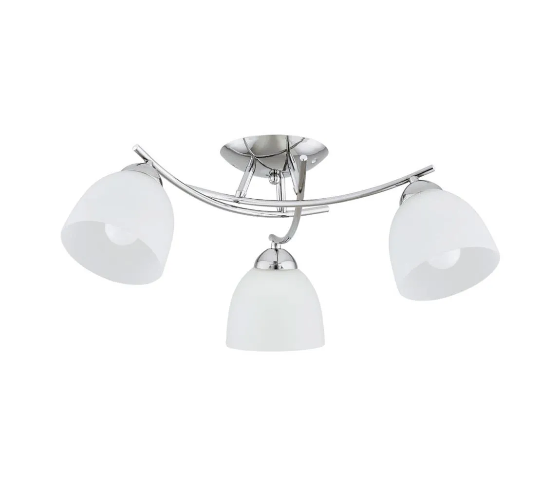 Prisadený luster SEVA 3xE27/15W/230V lesklý chróm 62457