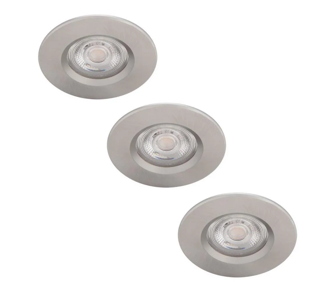 Philips - SADA 3x LED Stmievateľné kúpeľňové svietidlo LED/5W/230V 2700K IP65 8718699755959
