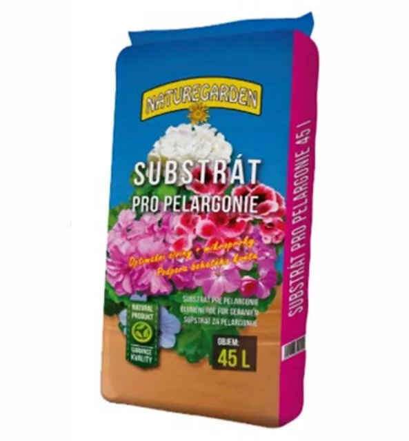 Kinekus Substrát pre pelargónie, 45l, NATURE GARDEN