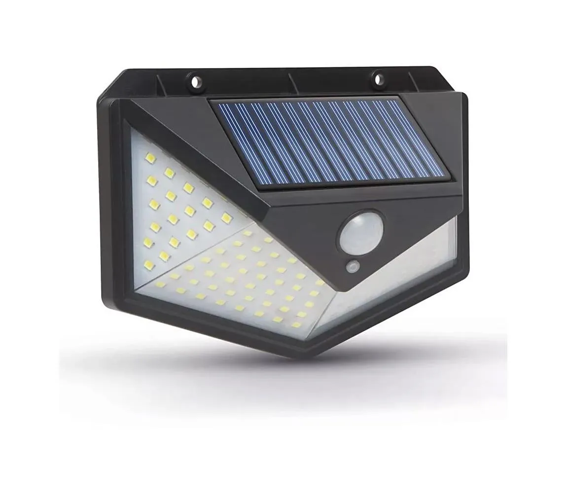 LED solárne nástenné svietidlo so senzorom LED/5W/5,5V IP65 55289