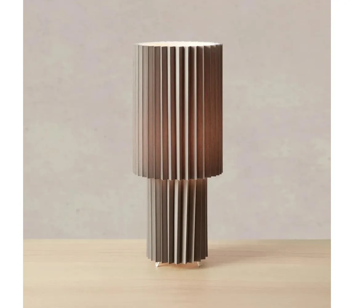 Markslöjd 108898 - Stolová lampa CATIS 1xE27/60W/230V 45 cm sivá 108898