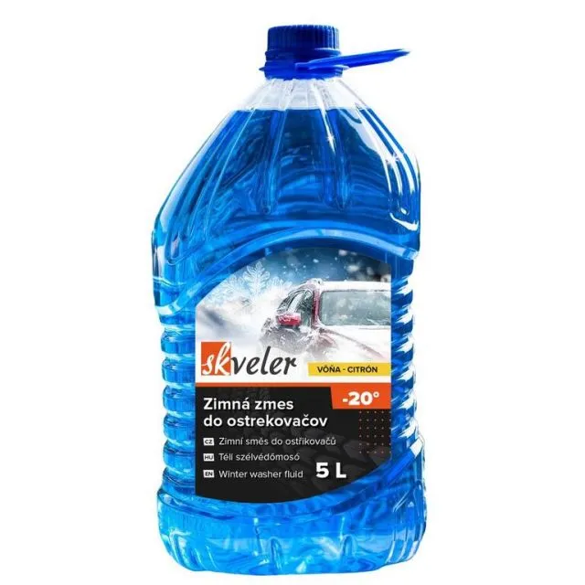 Kinekus Zmes zimná SKVELER -20C 5L PET, do ostrekovačov s vôňou citrón