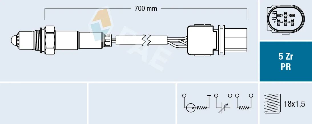 FAE Lambda sonda 75127