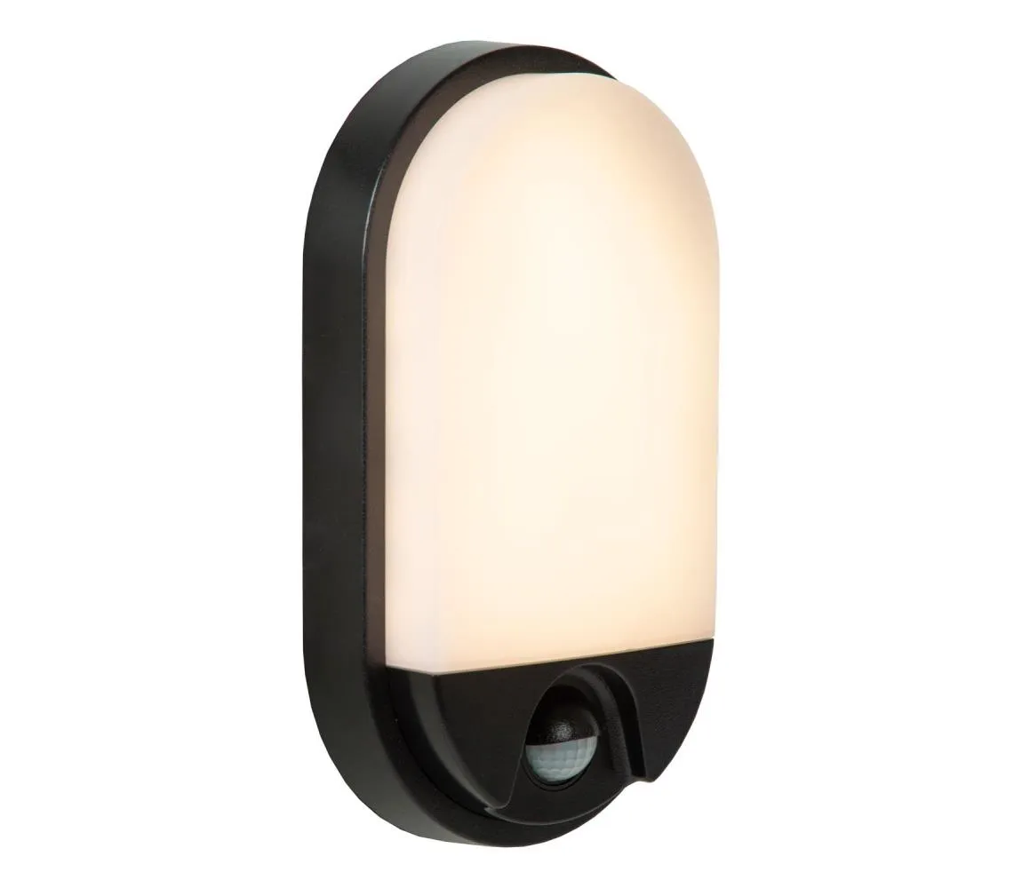 Lucide 22864/10/30 - LED Vonkajšie svietidlo so senzorom HUPS LED/10W/230V IP54 22864/10/30