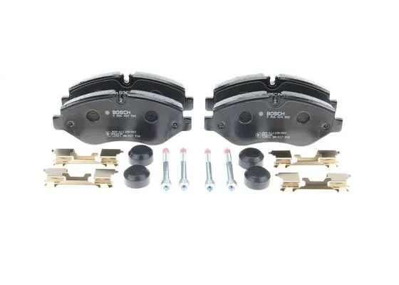 BOSCH Sada brzdových platničiek kotúčovej brzdy 0986494582