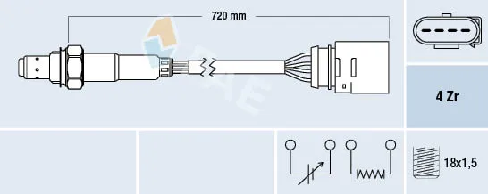 FAE Lambda sonda 77139